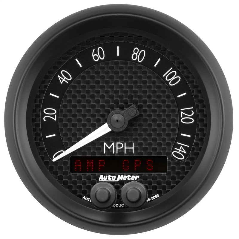 Speedometer AutoMeter 8080 Gauge, 3 3/8", 140Mph, GPS, Gt