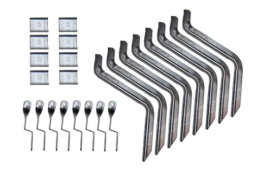 Lund EZ Running Board Mounting Bracket Kit - Brite 96-99 Chevy Tahoe