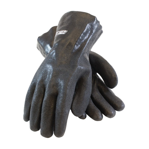 PVC Dipped Glove ProCoat with Interlock Liner and Sandy Finish, 10"