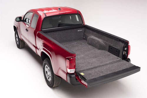 Truck Bedliner BedRug & Built in Tailgate Mat | Fits 2024-2026 Toyota Tacoma Double & Access Cab, 6' Bed | Charcoal Grey, BRY24SBK