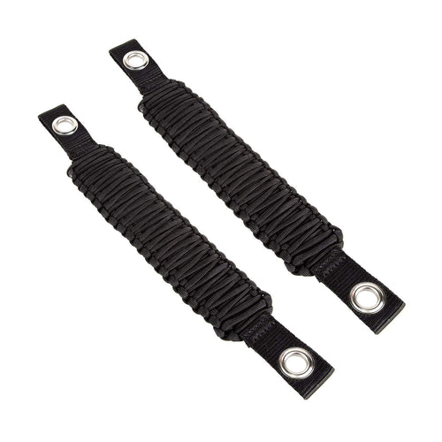 Rugged Ridge JK Grab Handles for Jeep Wrangler | Nylon, Black | 13305.82 | Fits 2007-2018 Jeep Wrangler