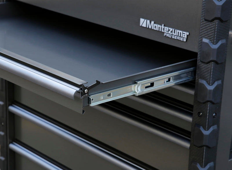 Pro Mechanics Cart Montezuma - Metallic Gray with Titanium-colored Aluminum pulls