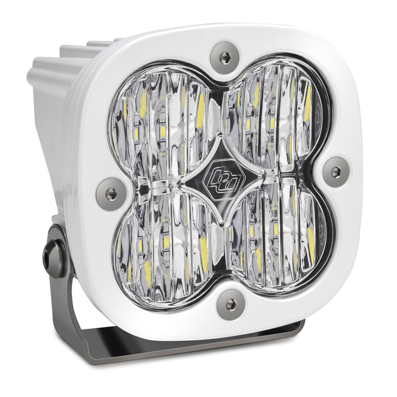 Baja Designs Auxiliary Squadron Pro White LED Light Pod for UTV, Off Road, Boat (Wide Cornering Lens; Clear)