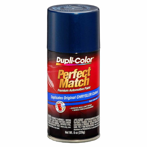 Chrysler Patriot Blue Metallic Dupli-Color EBCC04097 Perfect Match Automotive Spray Paint – 8 oz. Aerosol Can, PBT/PB7