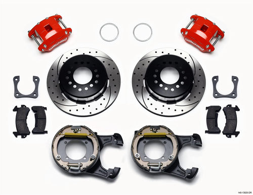 P/S D154 Kit, Drilled-Red