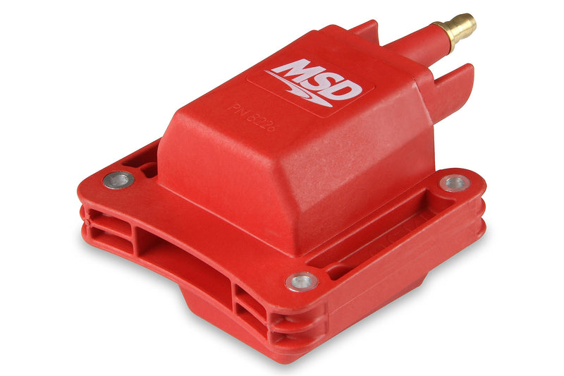 Ignition Coil MSD 8226 Dual Connector, Red, HEI Style