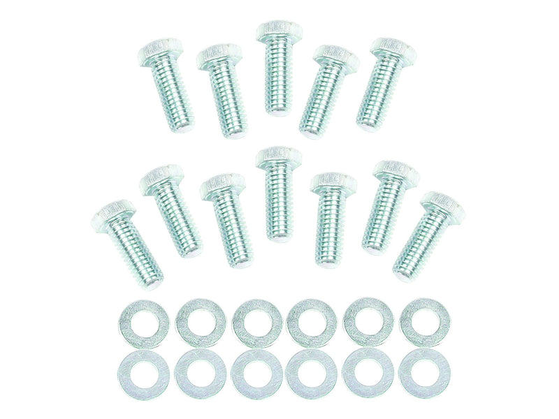 Int Mr. Gasket Bolts Sb Chev Hex Head, Silver