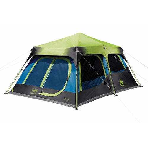 Coleman Instant Camping Tent 4/6/8/10 Person with 1-Minute Setup, Large Family Tent with Pre-Attached Poles, Air Vent, & Carry Bag, Sets Up in About 60 Seconds