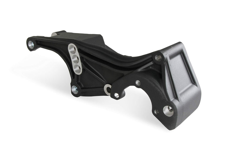 Holley Low 20-162BK Complete Accessory Drive System (Alt, P/S & A/C)- Black Finish