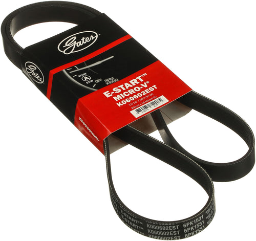 Gates E-Start K060602EST Micro-V Serpentine Drive Belt