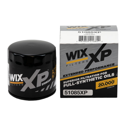 WIX XP Oil Filter Replacement 51085XP, Built for Synthetic Oil - Compatible With Chrysler/Dodge/Jeep Vehicles (91-08), Mitsubishi Eclipse (95-99)