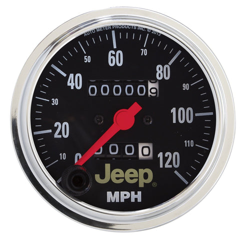 Auto Meter Mechanical Speedometer 880245 for Jeep 3.375 in.