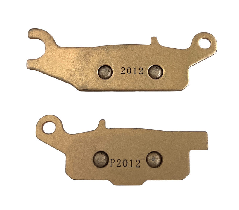 Demon Front/Rear Left Sintered Brake Pads for Yamaha Grizzly 550/700, Metallic Material Sintered For Better Grip, Reduced Brake Fade, Instant Braking (See Fitment Details in Description)