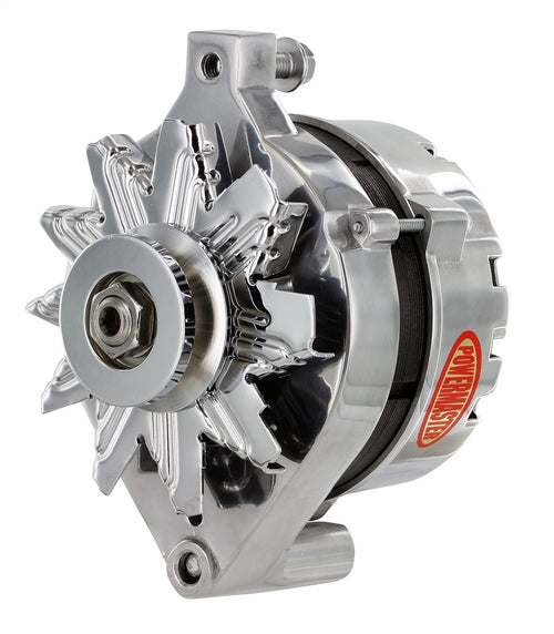 Alt Ford Powermaster 1G Polish 75A 1V Pulley Ext Regulated