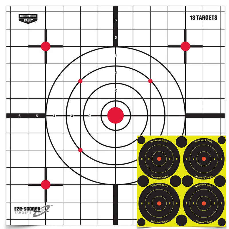 12" Birchwood Casey Plain Paper Target Sight-In