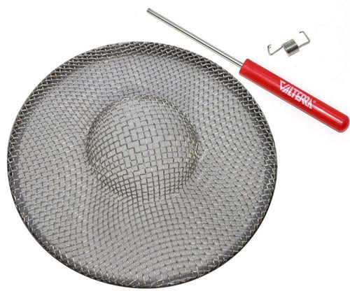 Valterra A10-1303VP Bug Screen (Outside RV Furnace Vents for RV, 6.15″ X 1.3″), 1 Pack
