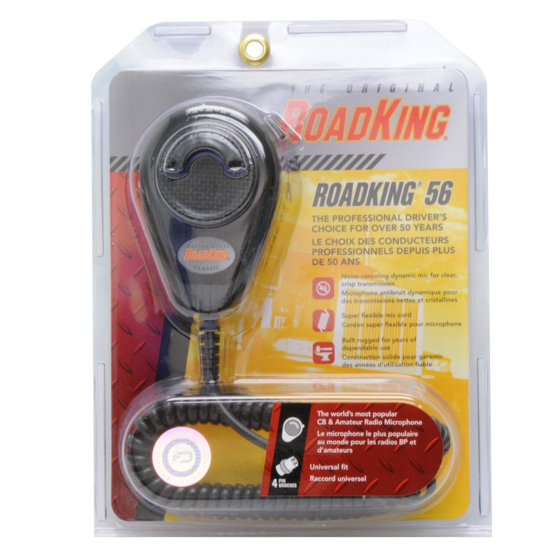 4-Pin RoadKing RK564P Dynamic Noise Canceling CB Microphone