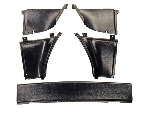 1967-1968 Scott Drake C7ZZ-63311123-K Upper Back Trim Panels 5 Pieces