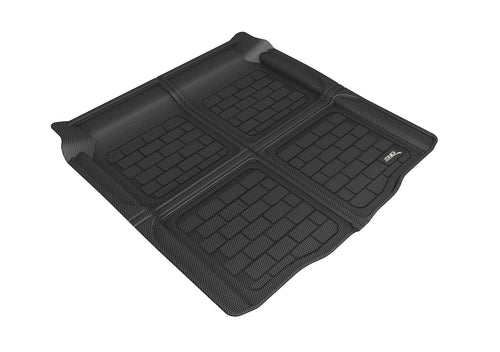 3D MAXpider Kagu Custom Fit Cross Fold Cargo Liner (Black) Compatible with BMW 3 Series Sedan (G20) Without Spare Tire 2019-2026 (Not Fit Hybrid)