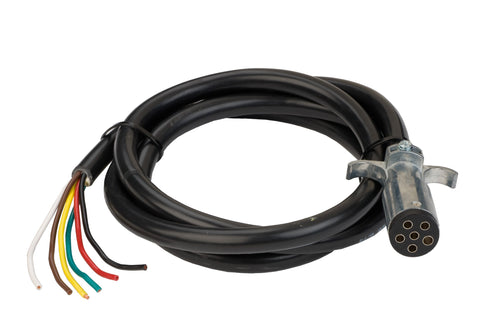 8' 6 Pole Round Hopkins Towing Solutions Trailer Cable 20136