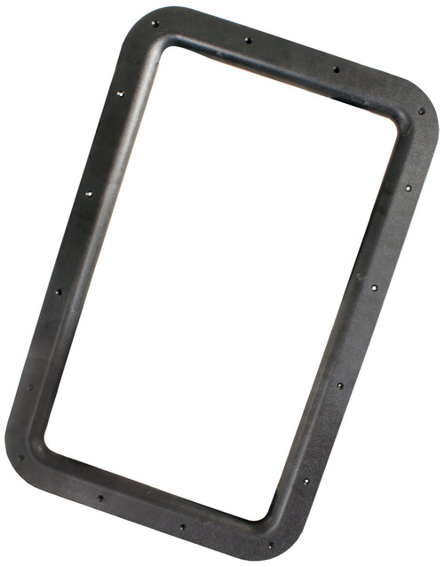 RV Products JR 11021 Black Deluxe Entry Door Window Frame