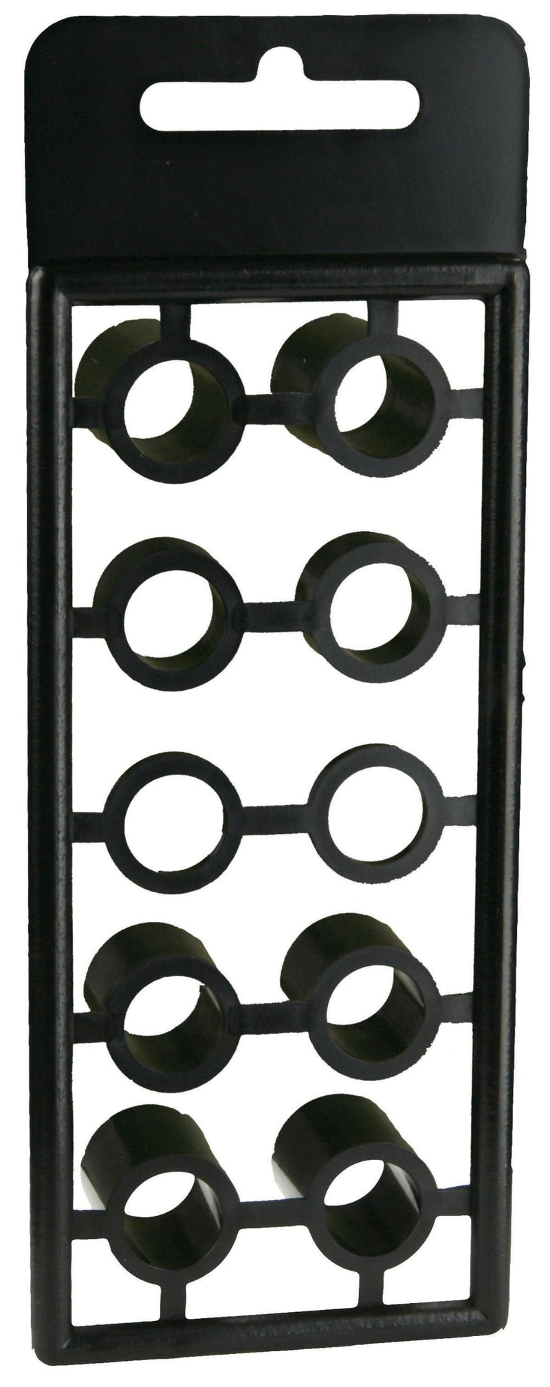 Black Plastic Install Bay Spacers 10 Pack - SST