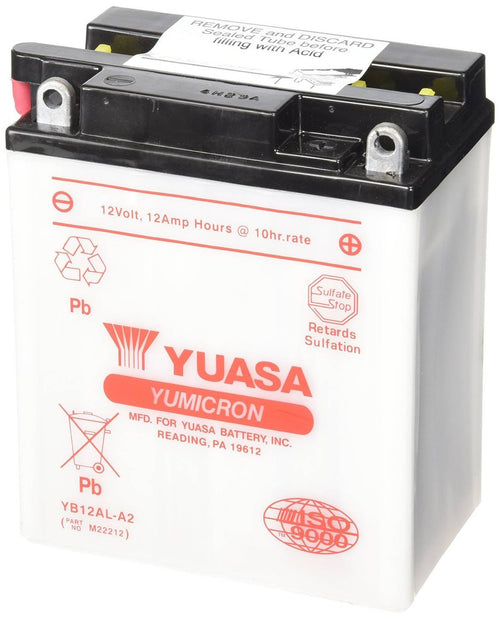 YB12AL-A2 Yuasa YUAM22212 Battery
