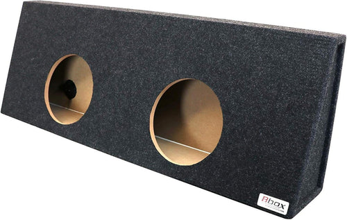 Dual Sealed Bbox 10 Inch Subwoofer Enclosure - Accu-Tuned Sealed Subwoofer Boxes & Enclosures - Subwoofer Box Improves Audio Quality, Sound & Bass - Fits 1999-2007, Ford F250/F350/F450 Crew Cabs