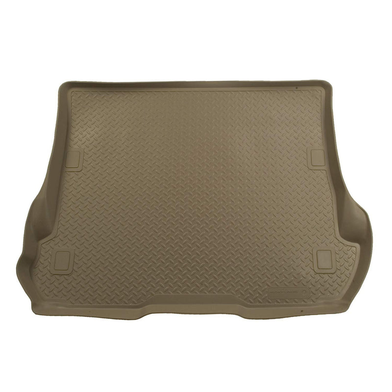Husky Liners Series Classic Style | 2000-2005 Ford Excursion | Cargo Liner Behind2nd Seat, Tan | 23803