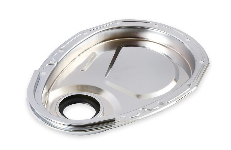 Chrome Plated Mr. Gasket 4590 Timing Cover Complete Kit