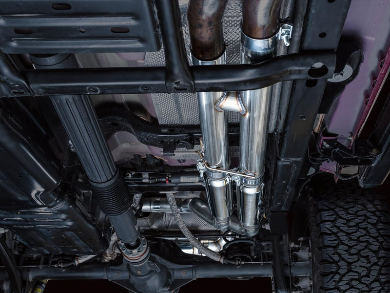 Wrangler 392 AWE 21+ Cat-Back Exhaust- Quad BashGuards Switchpath