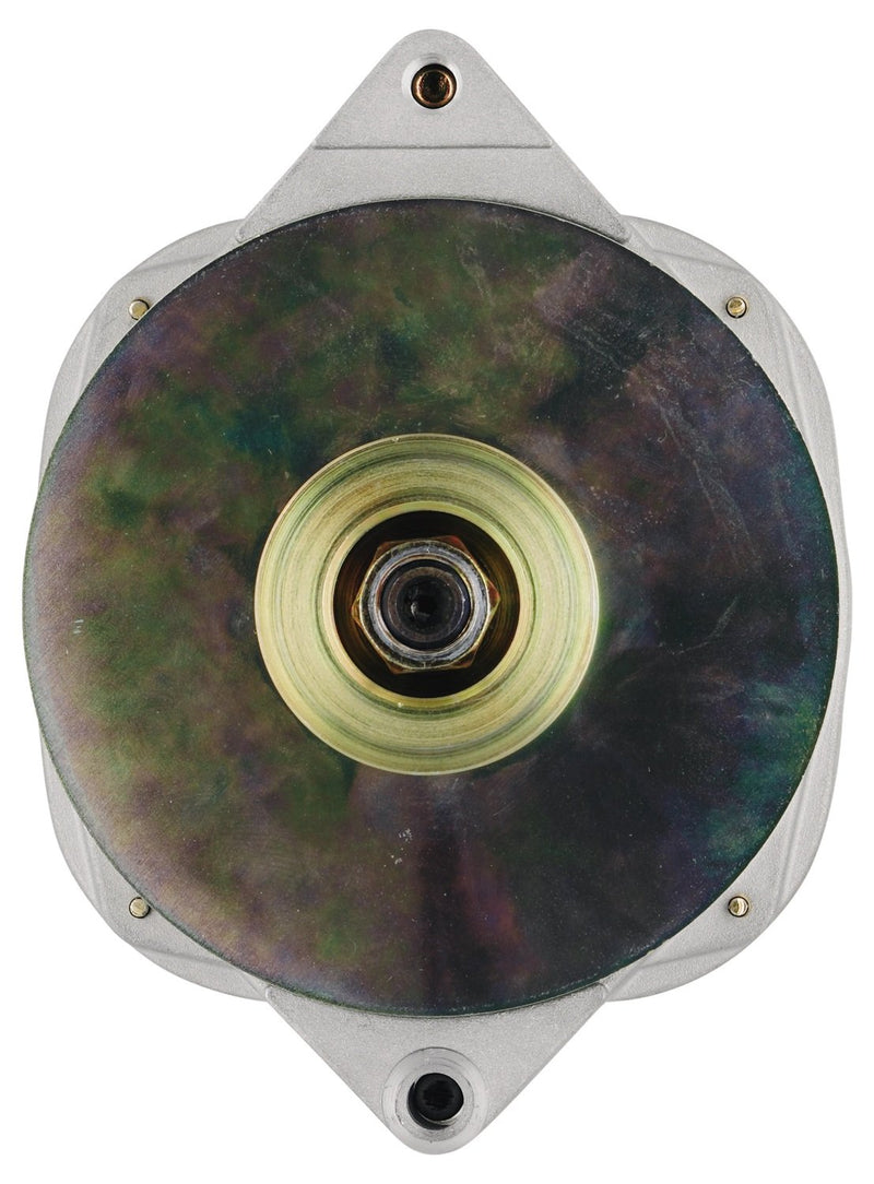Alt GM CS144 Powermaster Natural 200A 6 grv Pulley/Baffle Str MTG Threaded MTG Ear 1-Wire or OE Hookup