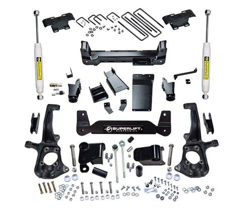 3.5In Upper Control Arm Lift Kit Superlift 14-17 Chevy Gmc 1500 4Wd Pickups