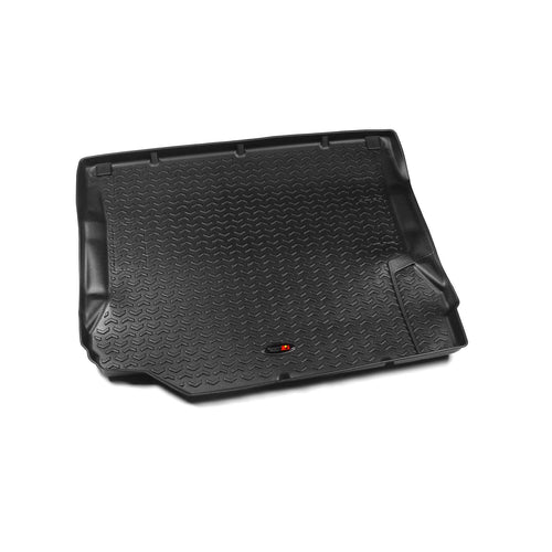 Floor Liner, Cargo | Rugged Ridge | 12975.01 | Fits 2007-2010 Jeep Wrangler JKU 4-Door, Black