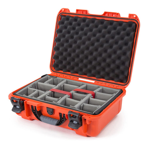 Waterproof Nanuk 925 Hard Case with Padded Dividers - Orange