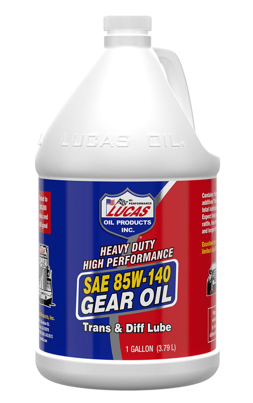 Lucas Oil 10045 SAE 85W-140 Heavy Duty Gear Oil - 1 Gallon