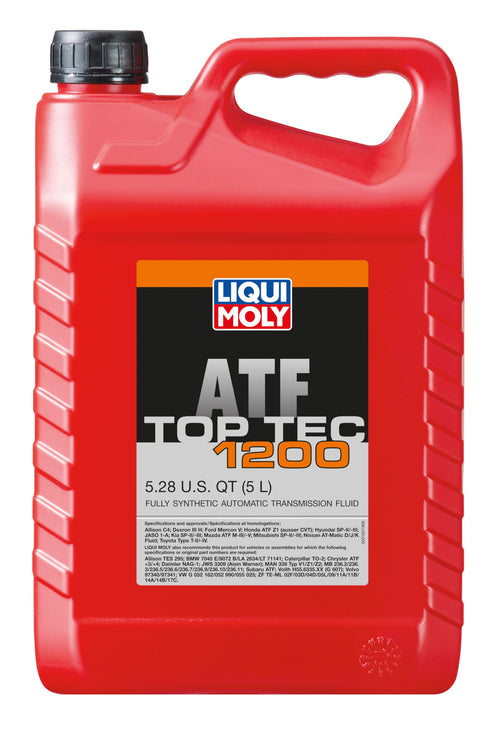 Top Tec LIQUI Moly ATF 1200 | 5 L | Gear Oil | Hydraulic Oil | SKU: 20020