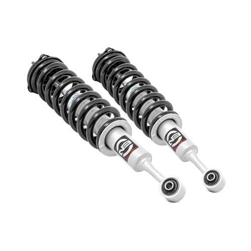 Rough Country N3 Loaded Lifted Struts for Toyota 4Runner (2010-2024) & FJ Cruiser (2010-2014) 2" Lift - Pre-Loaded Coil Strut, Bolt-on Install, Set of 2