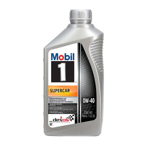 Supercar Mobil 1 Advanced Full Synthetic Motor Oil 0W-40