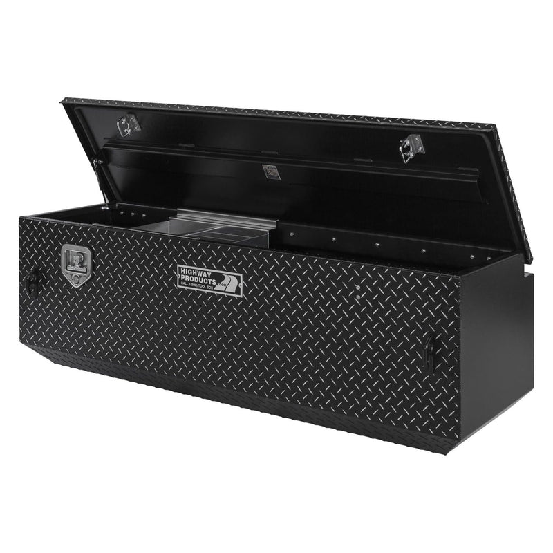 5TH Wheel Box Notched with Leopard Base/Leopard LID 61X19.5X20 W