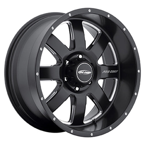 Pro Comp Series 83 Alloys Vapor Matte Black Wheel with Milled Accents (20x9.5"/5x127mm)