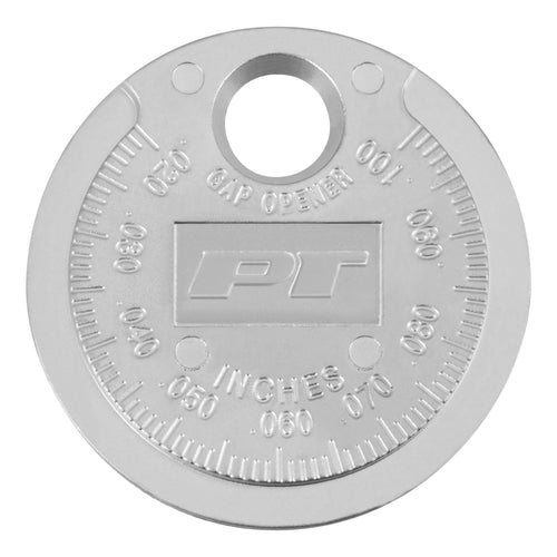 W80536 Performance Tool Spark Plug Gap Gauge - Decimal and Metric Sizes, Zinc Alloy Construction, Range .020 to .100 in. (.5 to 2.5 mm)