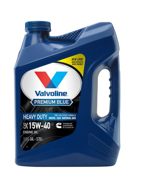 Premium Blue Valvoline One Solution SAE 15W-40 Diesel Engine Oil 1 GA
