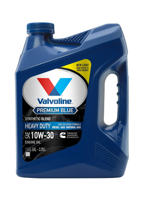Premium Blue Valvoline One Solution SAE 10W-30 Diesel Engine Oil 1 GA