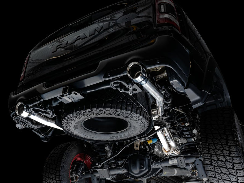 2021 RAM 1500 TRX AWE Tuning 0FG Cat-Back Exhaust - Chrome Silver Tips - 3015-32004