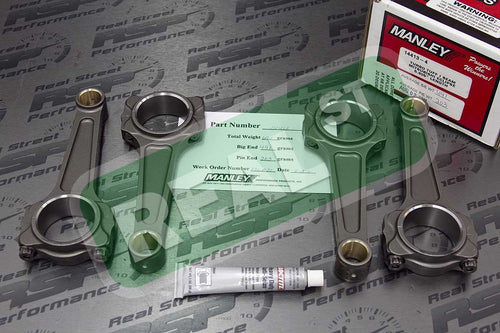 Pro Series Manley 14413-4 I-Beam Turbo Tuff Design Connecting Rod Set