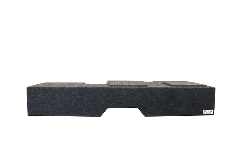 Atrend Bbox Dual 10" Sealed Carpeted Subwoofer Enclosure A602-10CP - Fits 2007 - up Toyota Tundra Double Cab, Charcoal