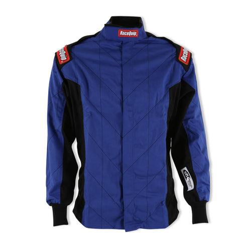 Chevron-1 RaceQuip® FRC Driving Jacket - SFI 3.2A/1 - Blue - XL