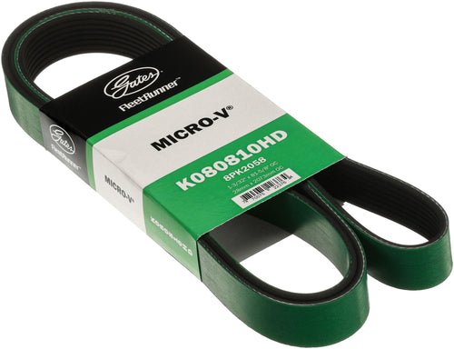Gates FleetRunner K080810HD Micro-V Serpentine Drive Belt