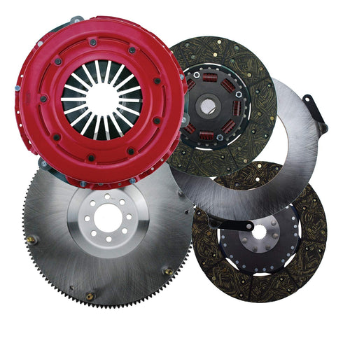 Force 10.5 in. Dual Disc Clutch Assembly Ram 80-2370S 130 Tooth Count 26 Spline By 1 1/8 in. Incl. Steel Flywheel/Disc/Pressure Plate Force 10.5 in. Dual Disc Clutch Assembly